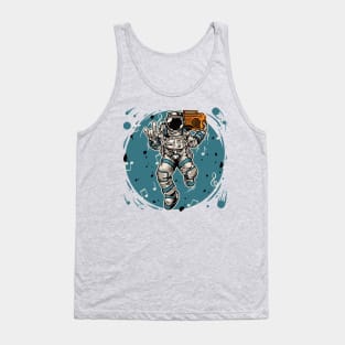 astronaut holding radio dancing Tank Top